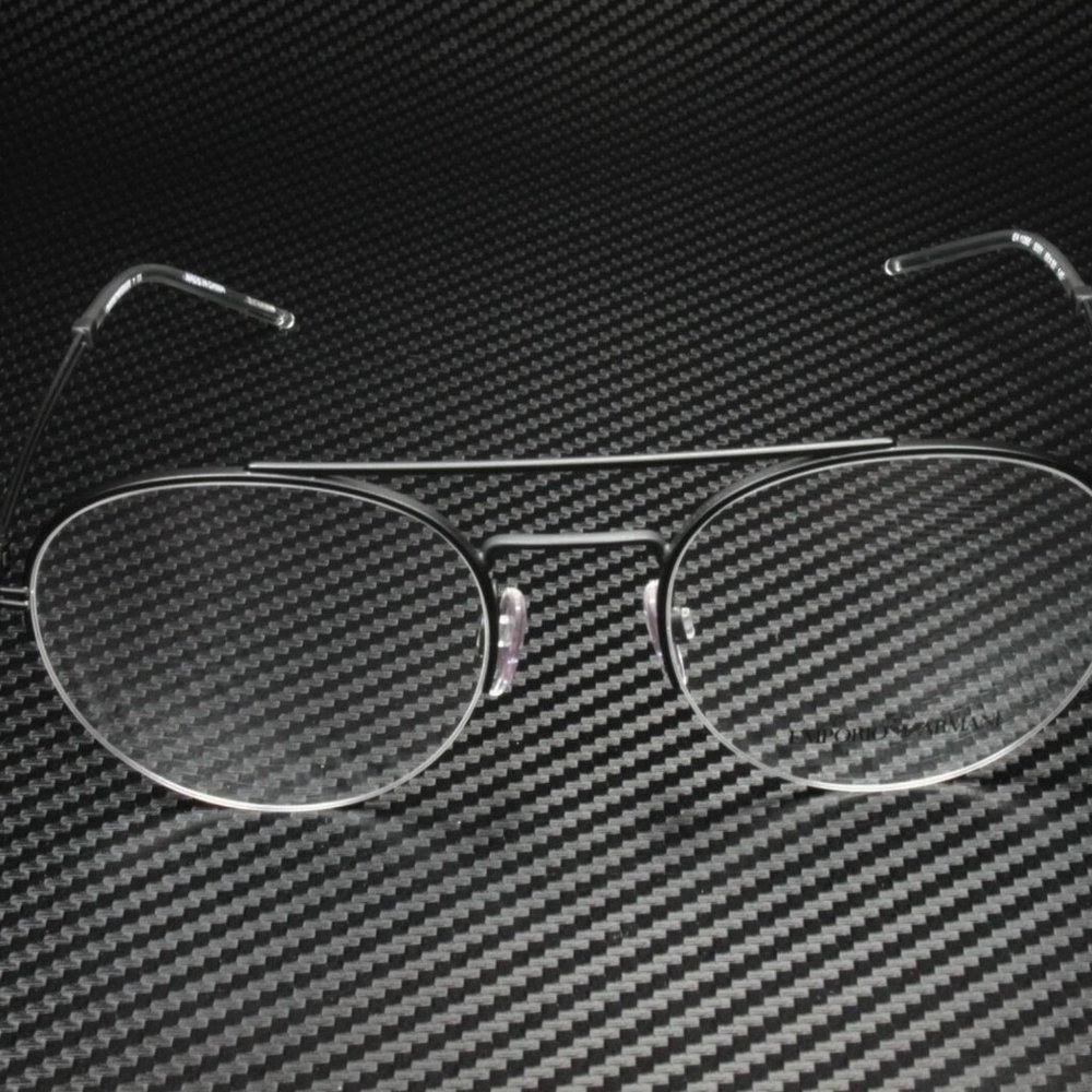 Emporio Armani Men's Matte Black Eyeglasses! - Picture 2 of 4
